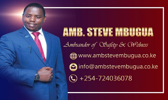 Amb Steve Mbugua Road Safety Campaign 2019