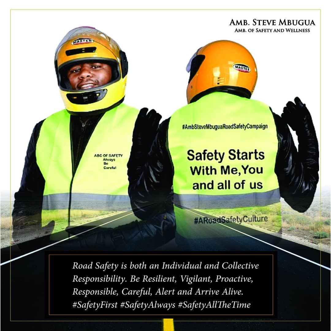 Ambassador Steve Mbugua Road Safety Culture Campaign