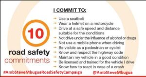 Amb Road Safety Commitment